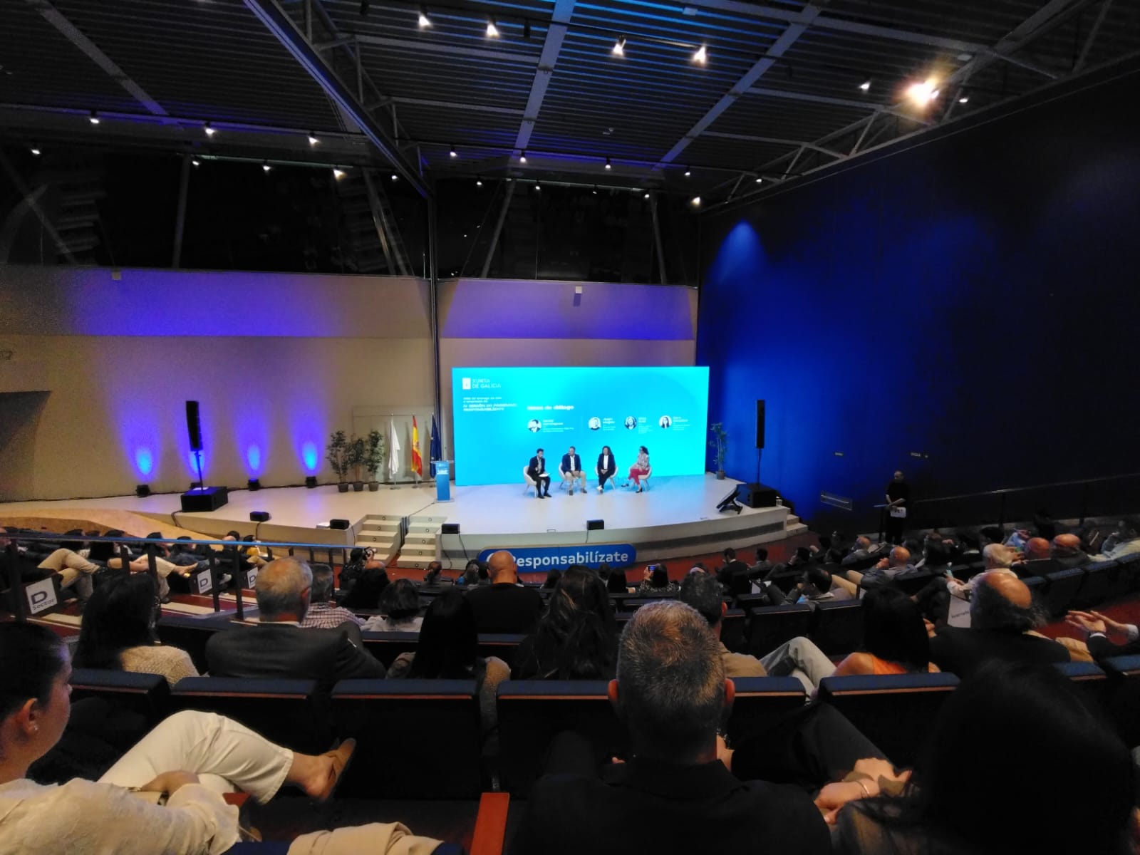 Entrega del sello Responsabilízate en la Cidade da Cultura el 27/05/2025